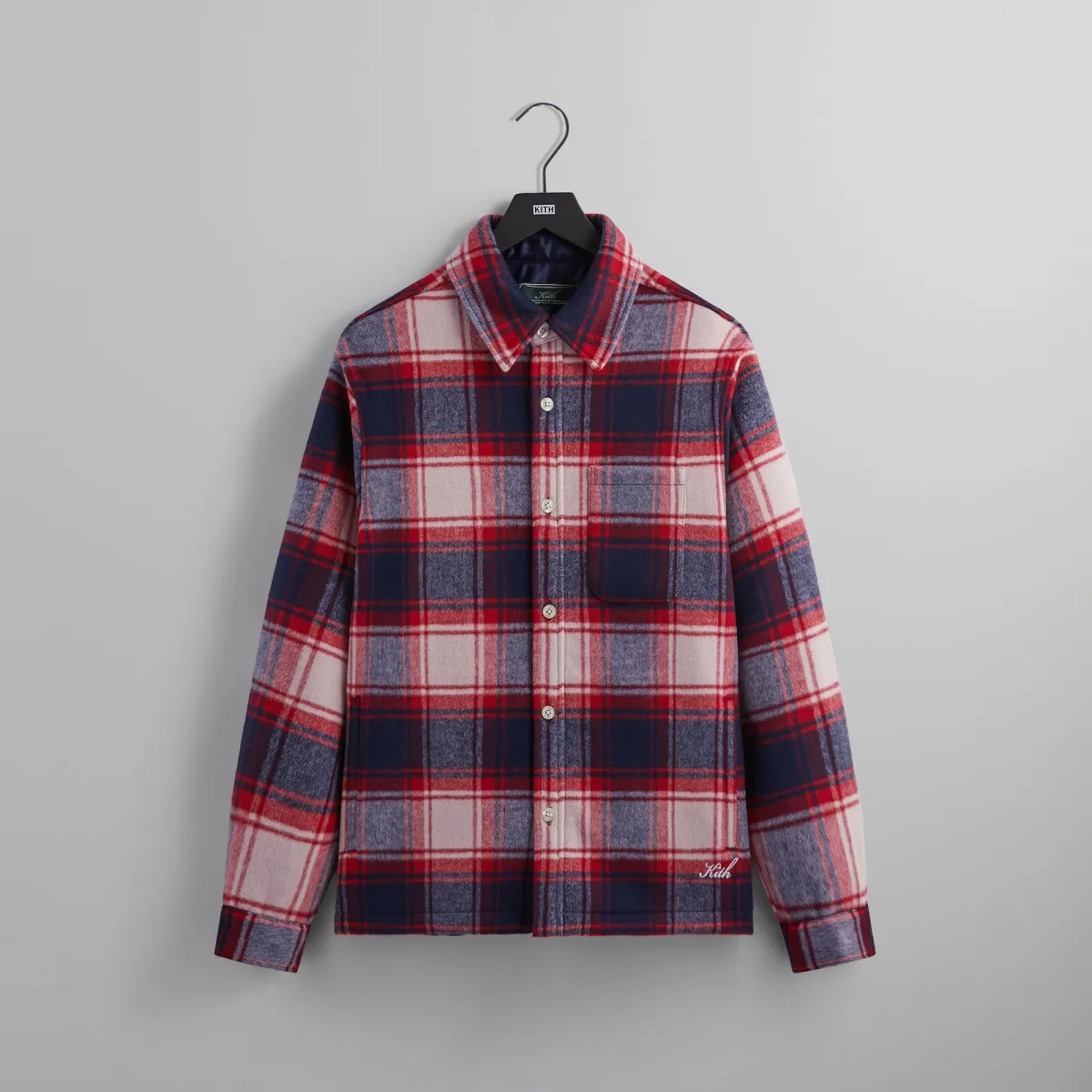 Kith Wool Ginza Shirt - Nocturnal | Parallel 