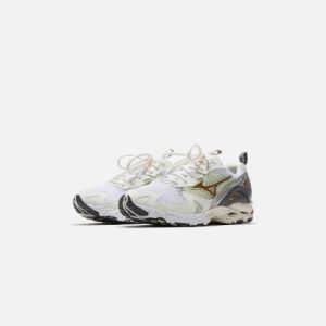Mizuno Wave Rider 10 - White / Silver Cloud / Sunstruck sold by Kith