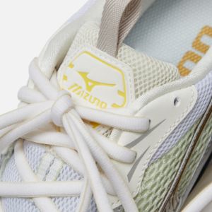 Mizuno Wave Rider 10 - White / Silver Cloud / Sunstruck sold by Kith