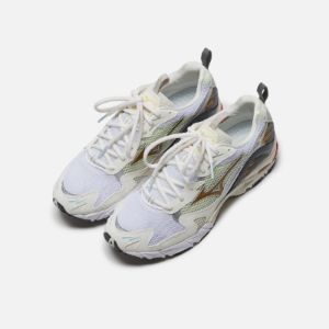 Mizuno Wave Rider 10 - White / Silver Cloud / Sunstruck sold by Kith