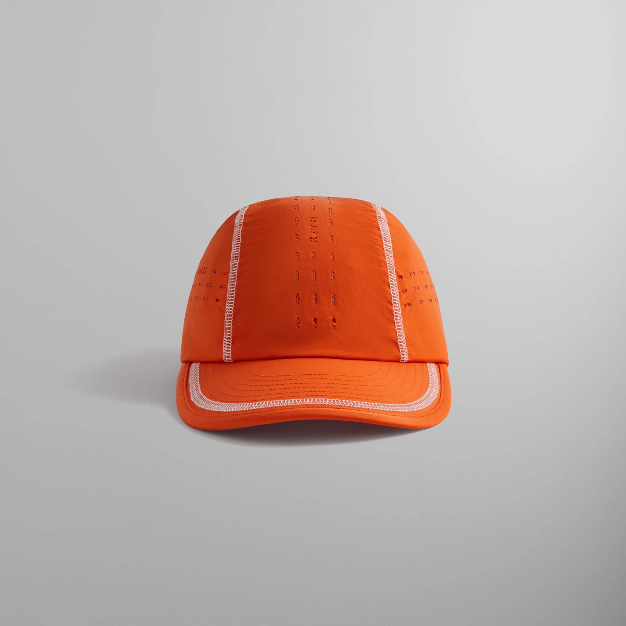 Kith Wrinkle Nylon Griffey Camper Hat - Inferno sold by Kith