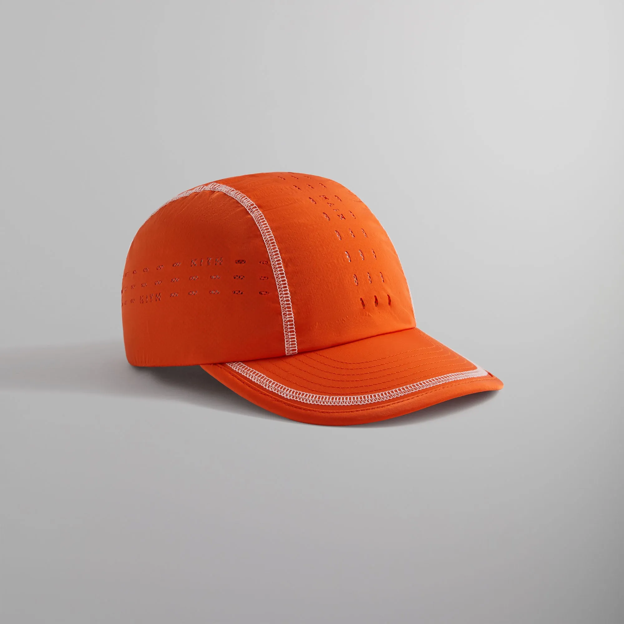 Kith Wrinkle Nylon Griffey Camper Hat - Inferno sold by Kith product image thumbnail 3