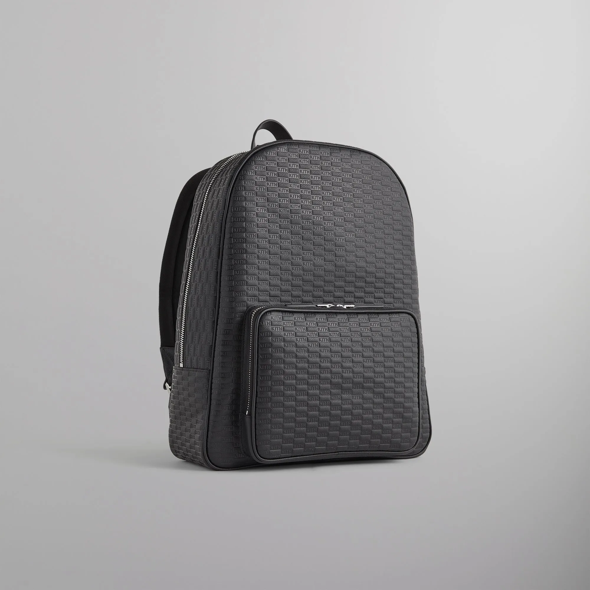 Kith Monogram Saffiano Backpack - Black | Parallel