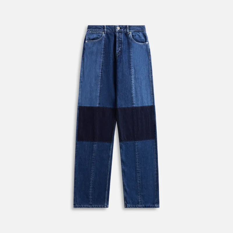 Jil Sander Washed Raw Denim - Cobalt Blue sold by Kith