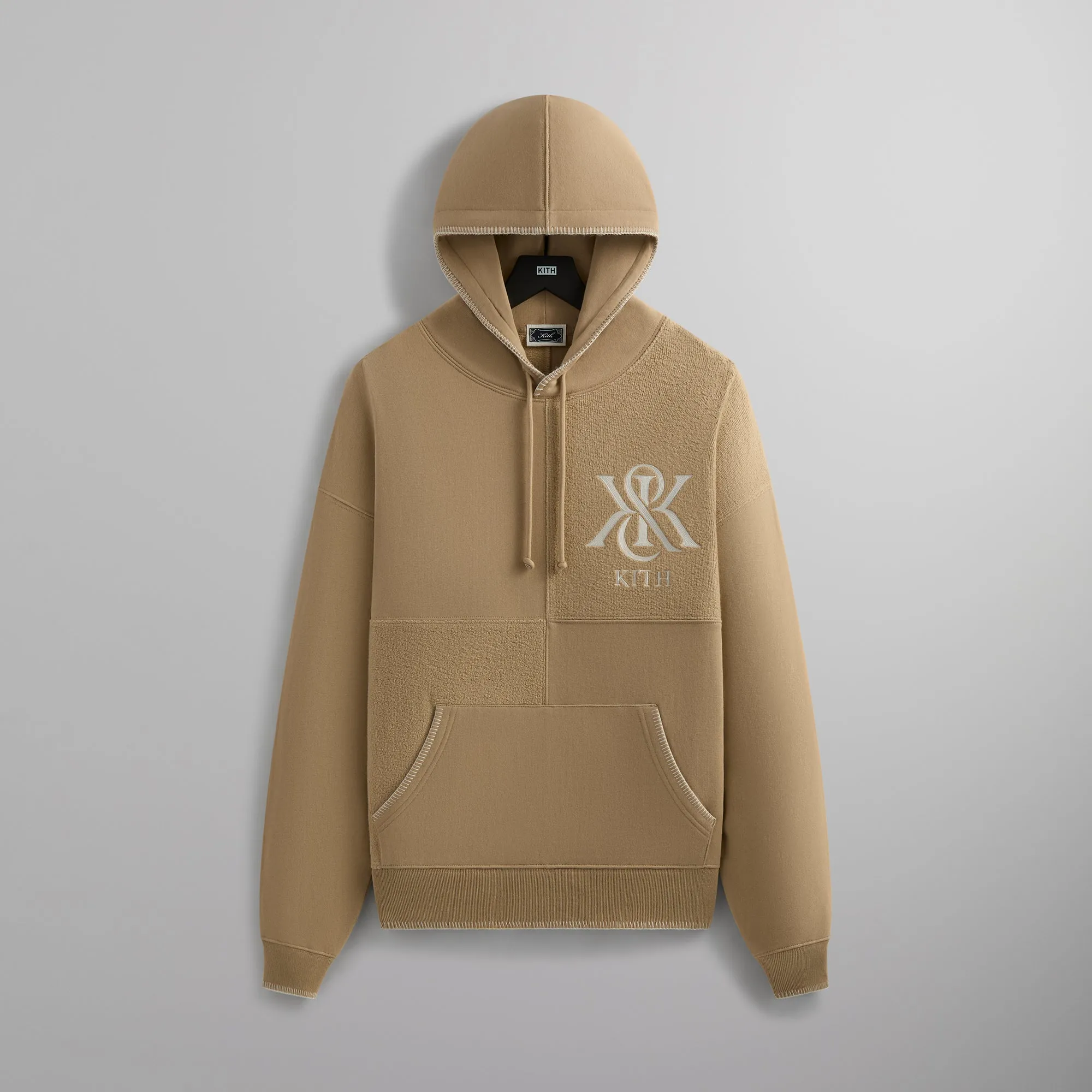 Kith Panelled Nelson Hoodie - Canvas | Parallel