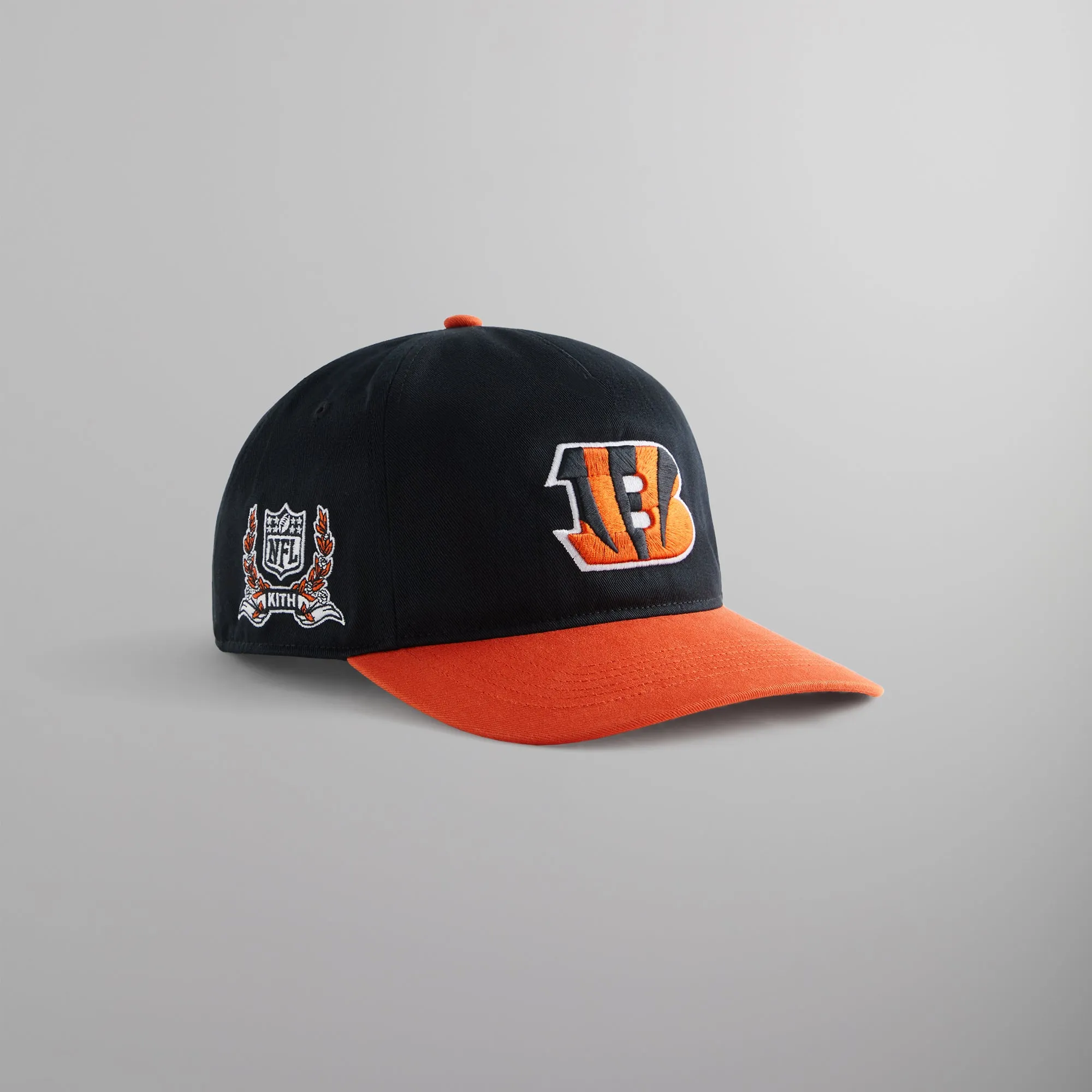 Kith for the NFL: Bengals '47 Hitch Snapback - Black sold by Kith product image thumbnail 3