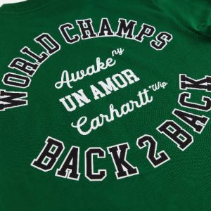 Awake NY x Carhartt WIP Pocket Tee - Dark Green sold by Kith