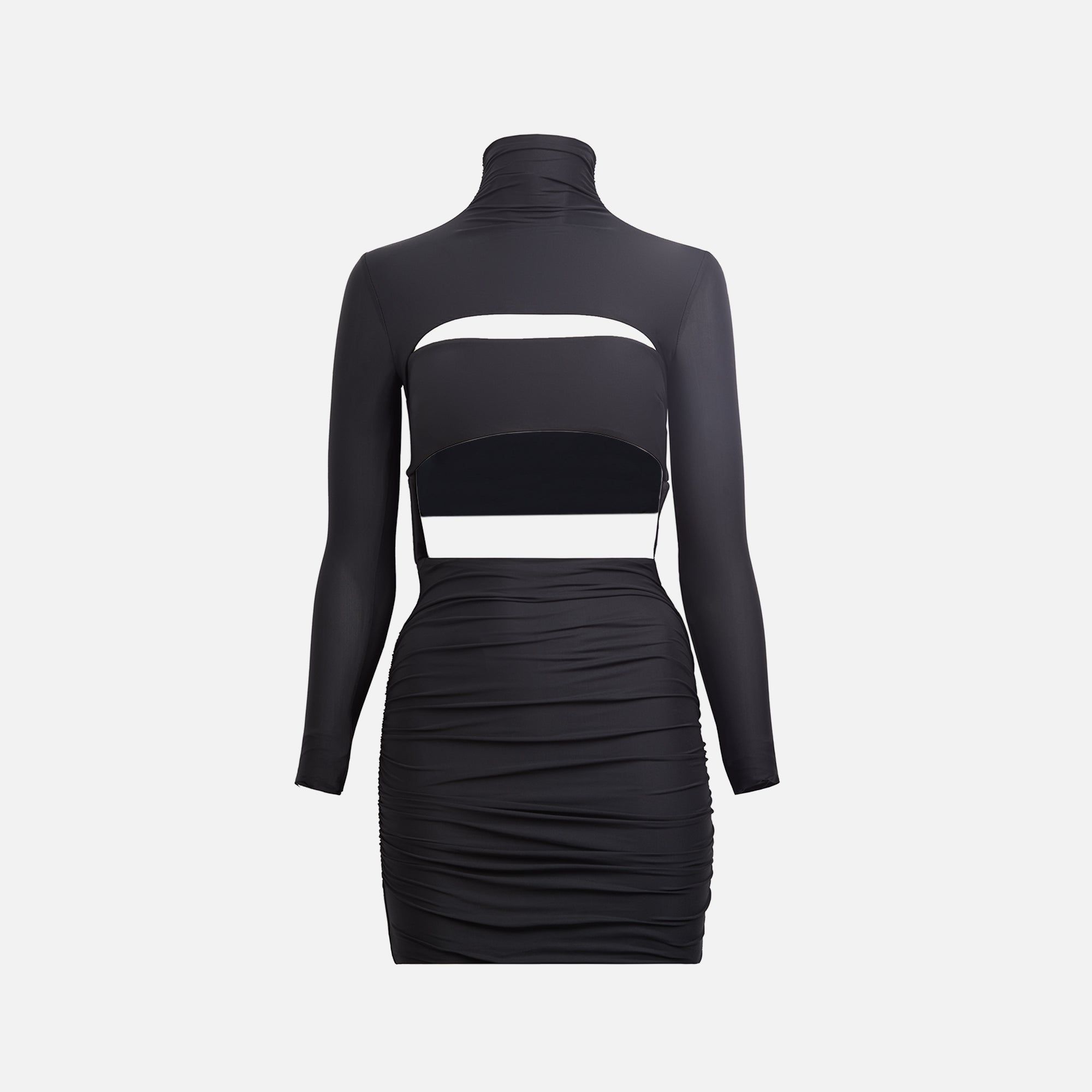 MISBHV Elena Mini Dress - Black sold by Kith