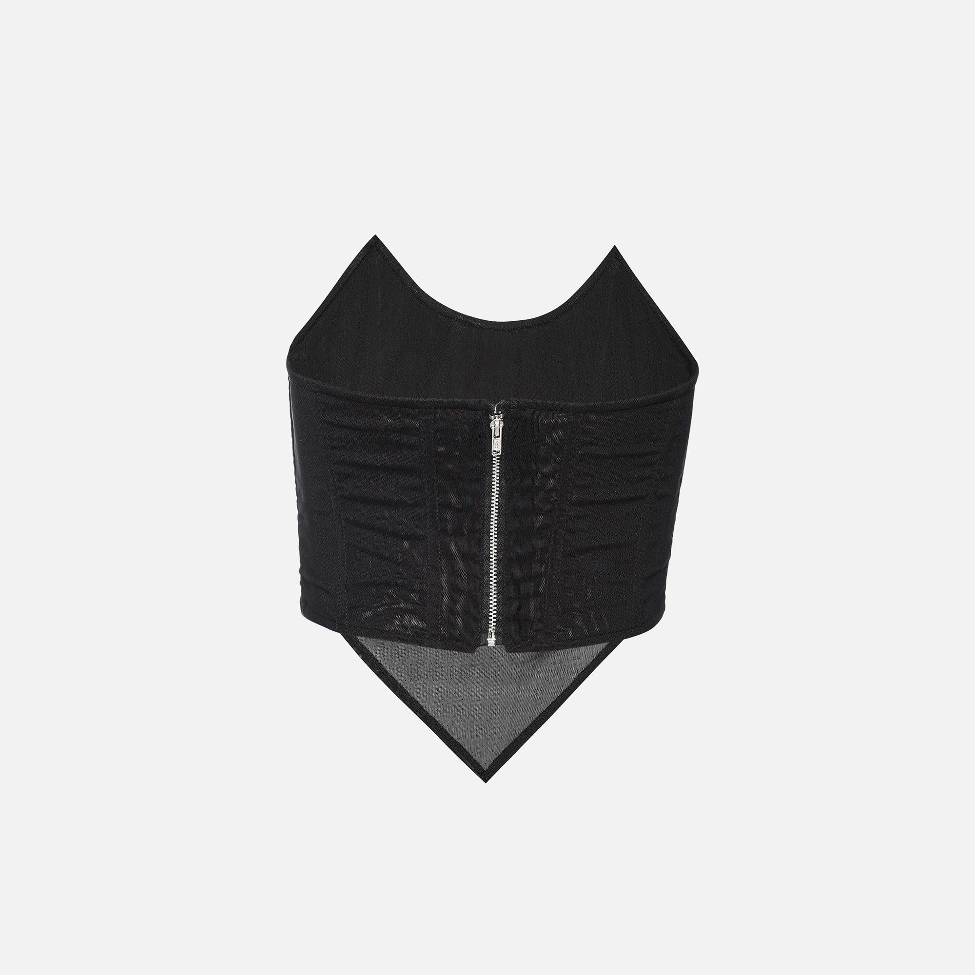 Miaou Poppy Corset - Black sold by Kith product image thumbnail 2