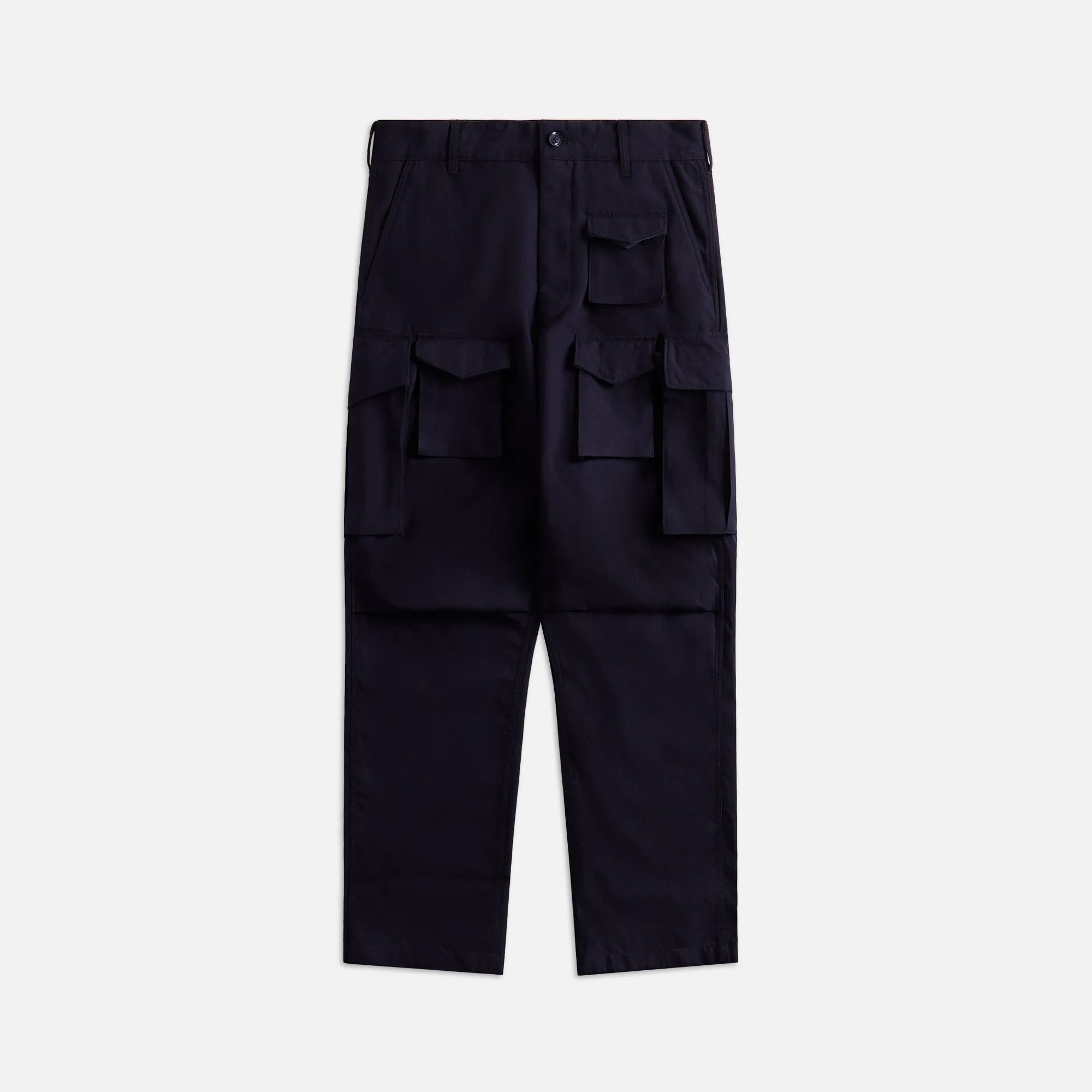 Engineered Garments Fa Pant Wool Uniform Serge - Dark Navy sold by Kith