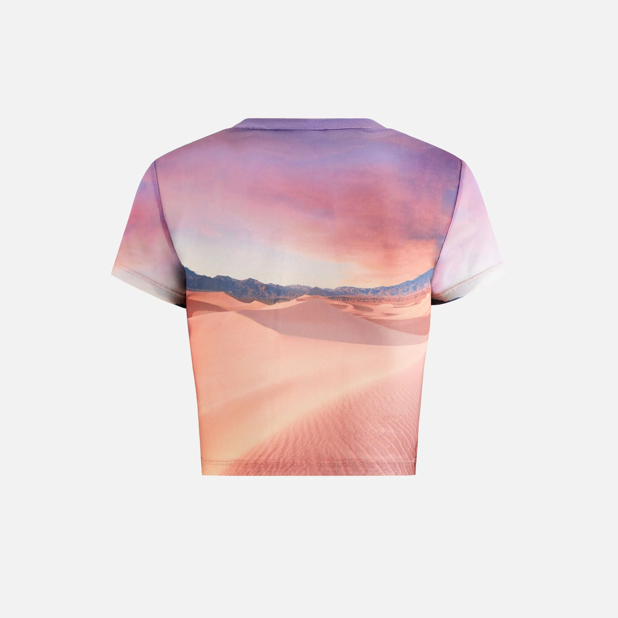 Kith Women Desert Sunset Mulberry Mesh Tee - Mabel sold by Kith product image thumbnail 4