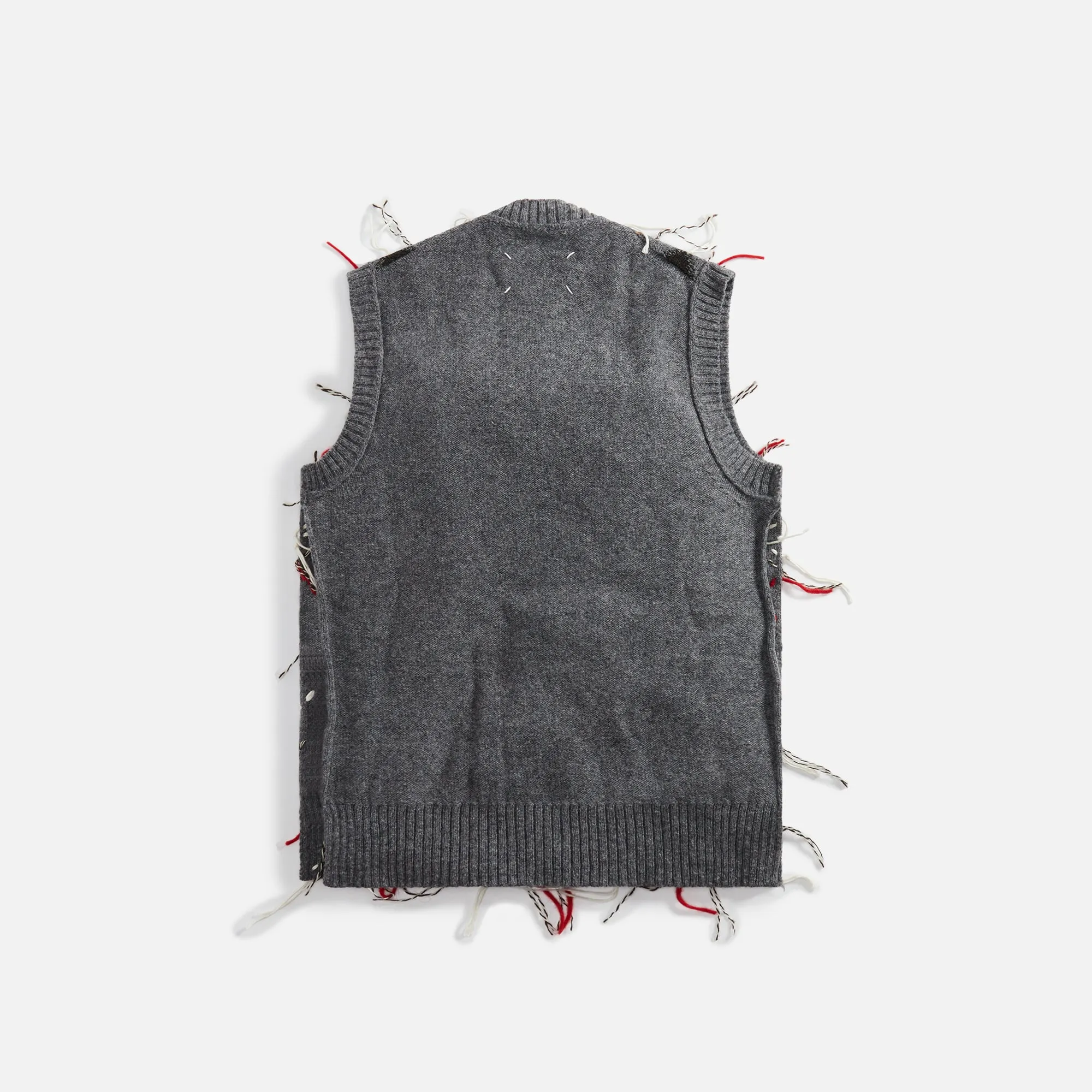 Margiela Gentleman Staples The Classic Argyle Sweater - Grey sold by Kith product image thumbnail 2