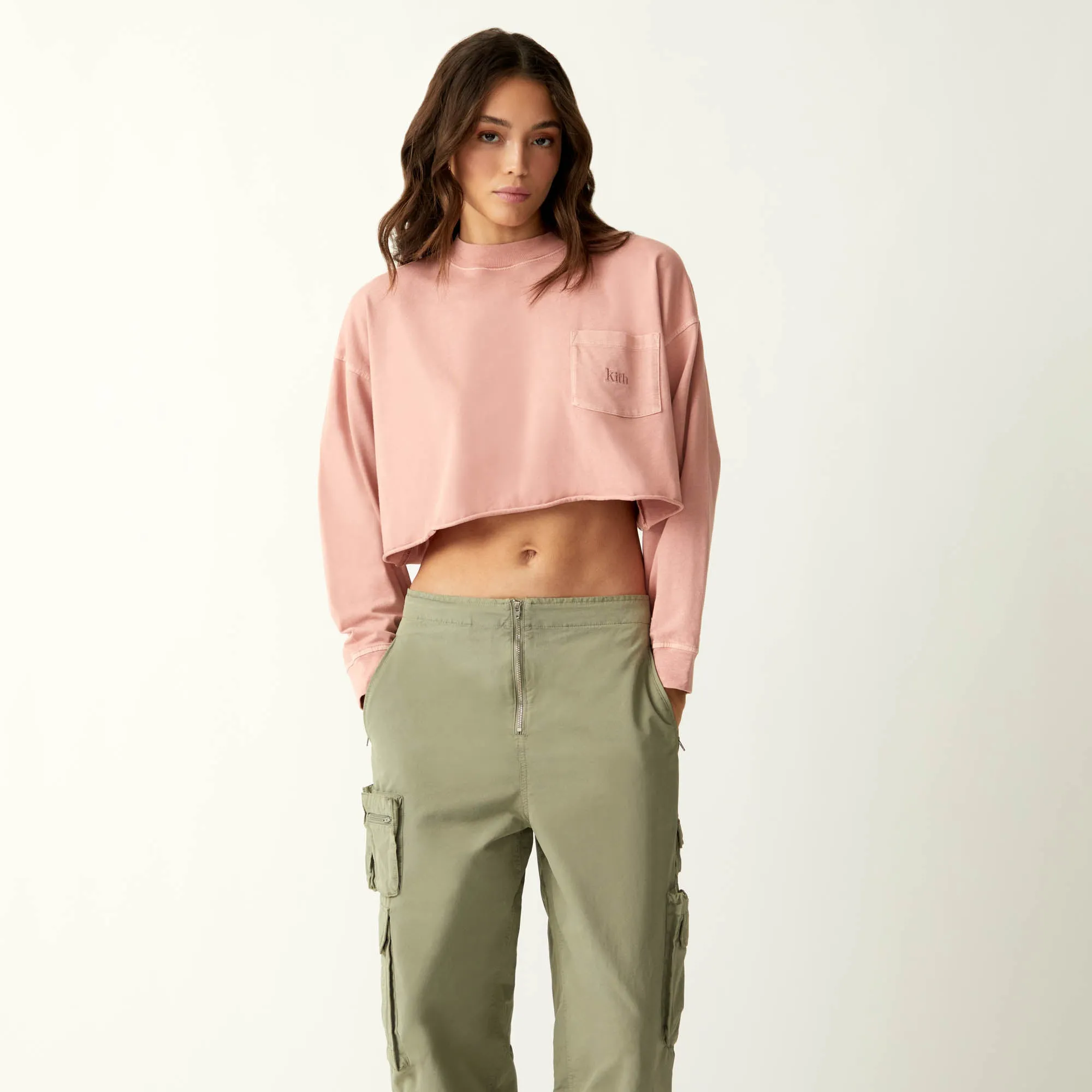 Kith Women Jasper Long Sleeve - French Clay sold by Kith product image thumbnail 2