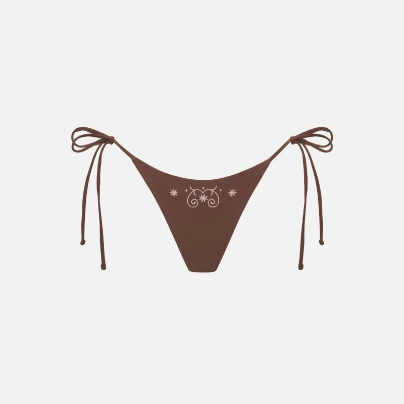 Frankies Bikinis x Sydney Sweeney Venice Bottom - Bambi Print sold by Kith