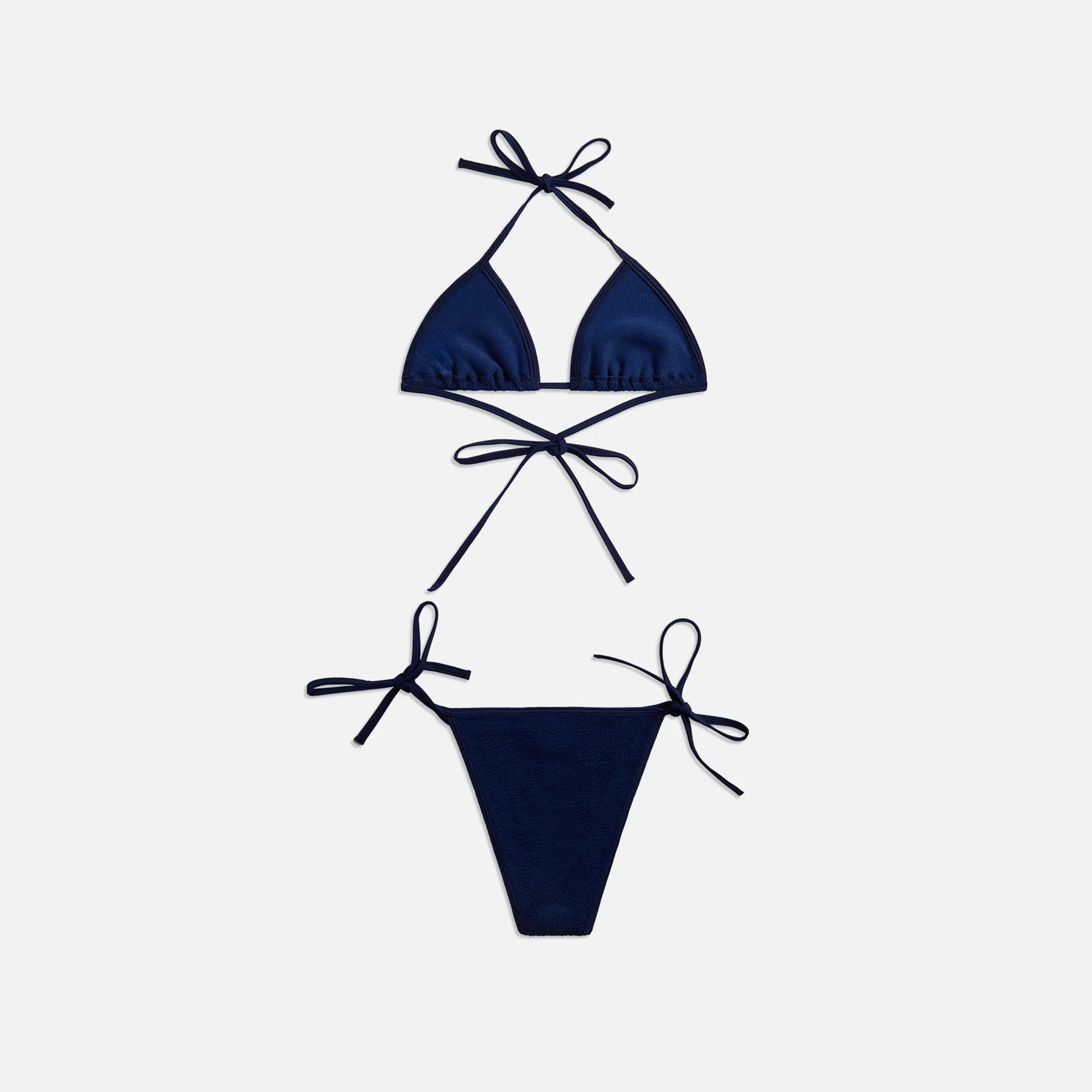 Hunza G Gina Bikini - Navy sold by Kith product image thumbnail 2