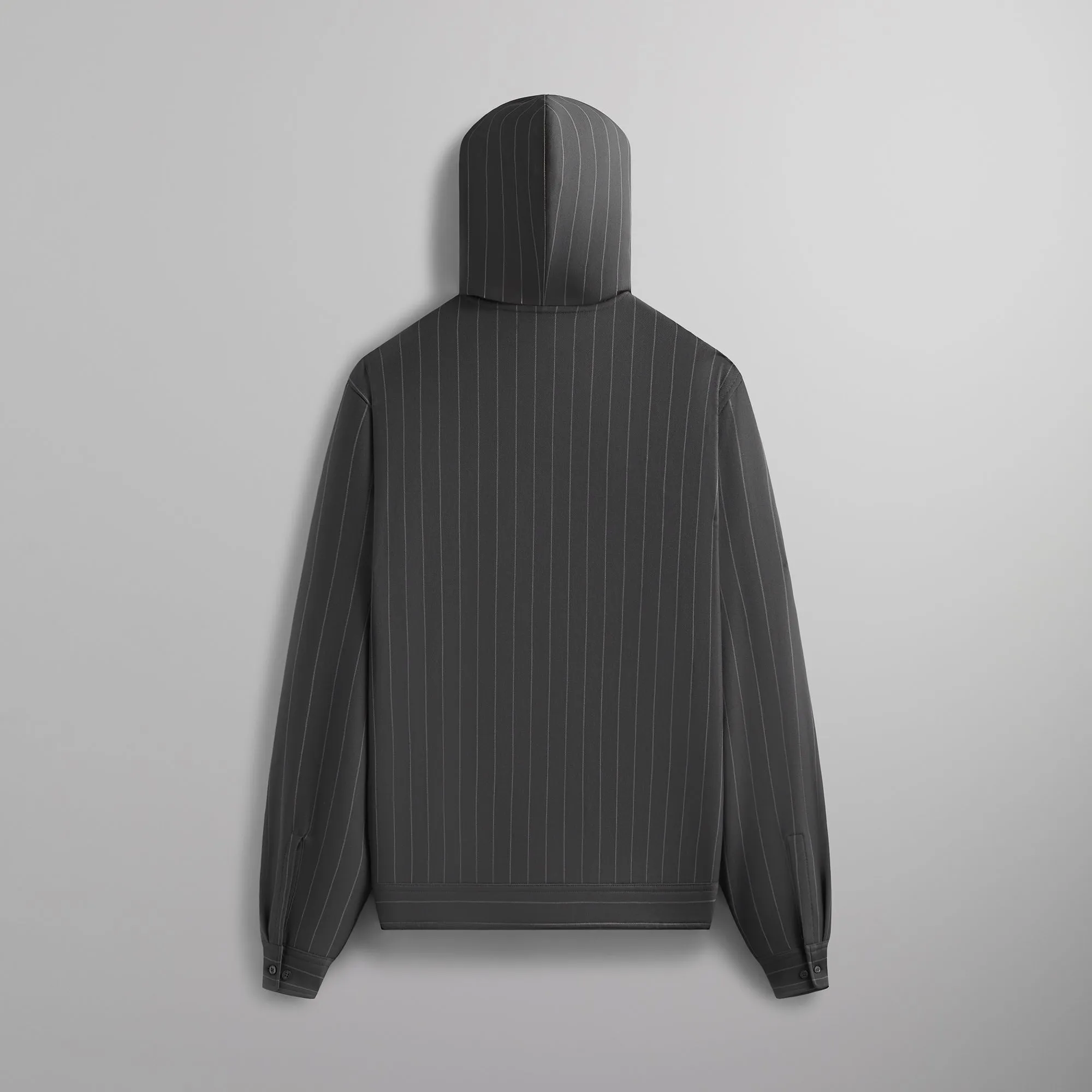 Kith Double Weave Selfridge Zip Up Hoodie - Carbon sold by Kith product image thumbnail 2