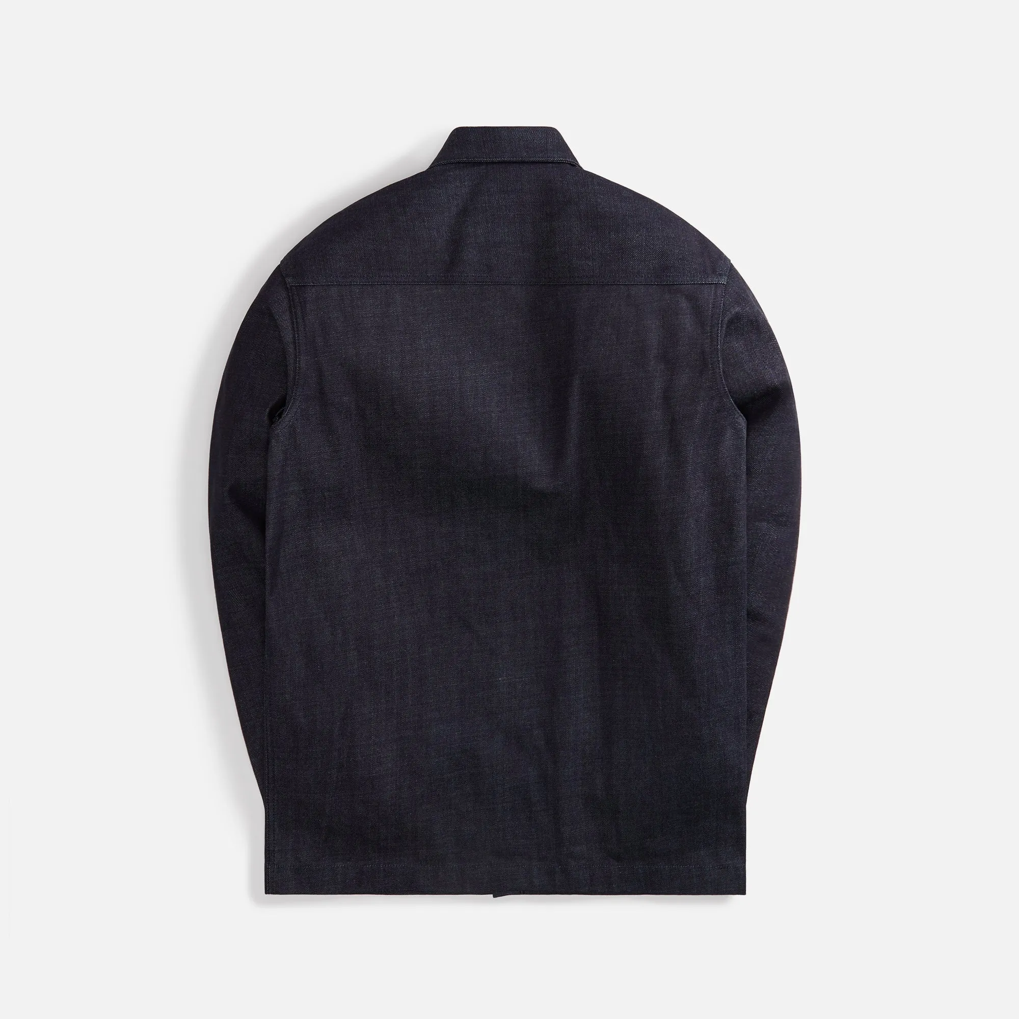 Jil Sander Diagonal Cotton Organic Denim Shirt - Magnet sold by Kith product image thumbnail 2