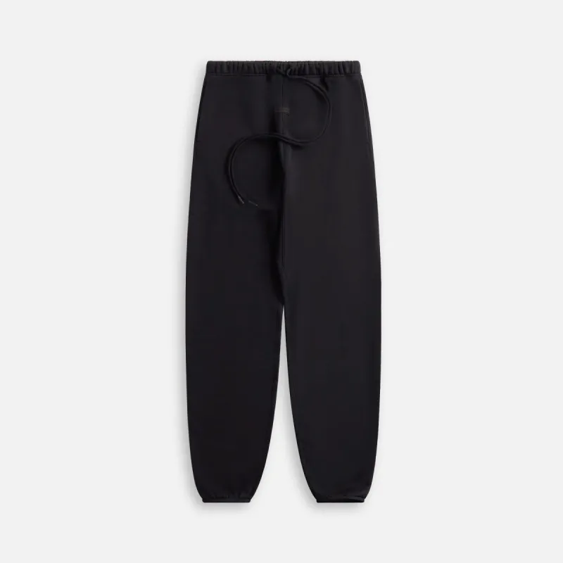 Essentials Sweatpant - Jet Black sold by Kith
