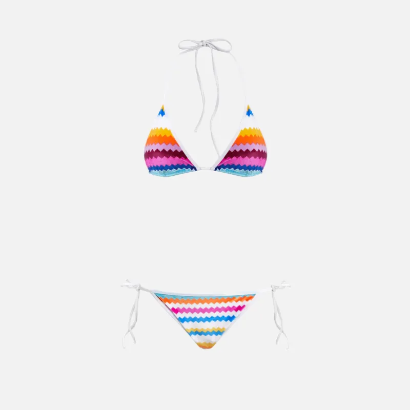 Missoni Bikini - Multicolor Chevron sold by Kith