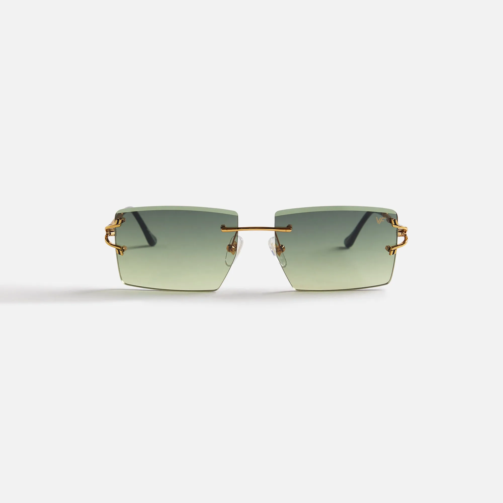 Vintage Frames Icon 24Kt Yellow Gold - Green / Yellow Gradient sold by Kith