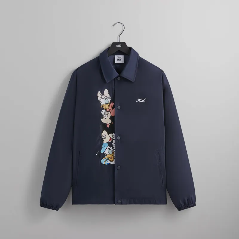 Disney | Kith for Mickey & Friends Nylon Coaches Jacket - Nocturnal sold by Kith