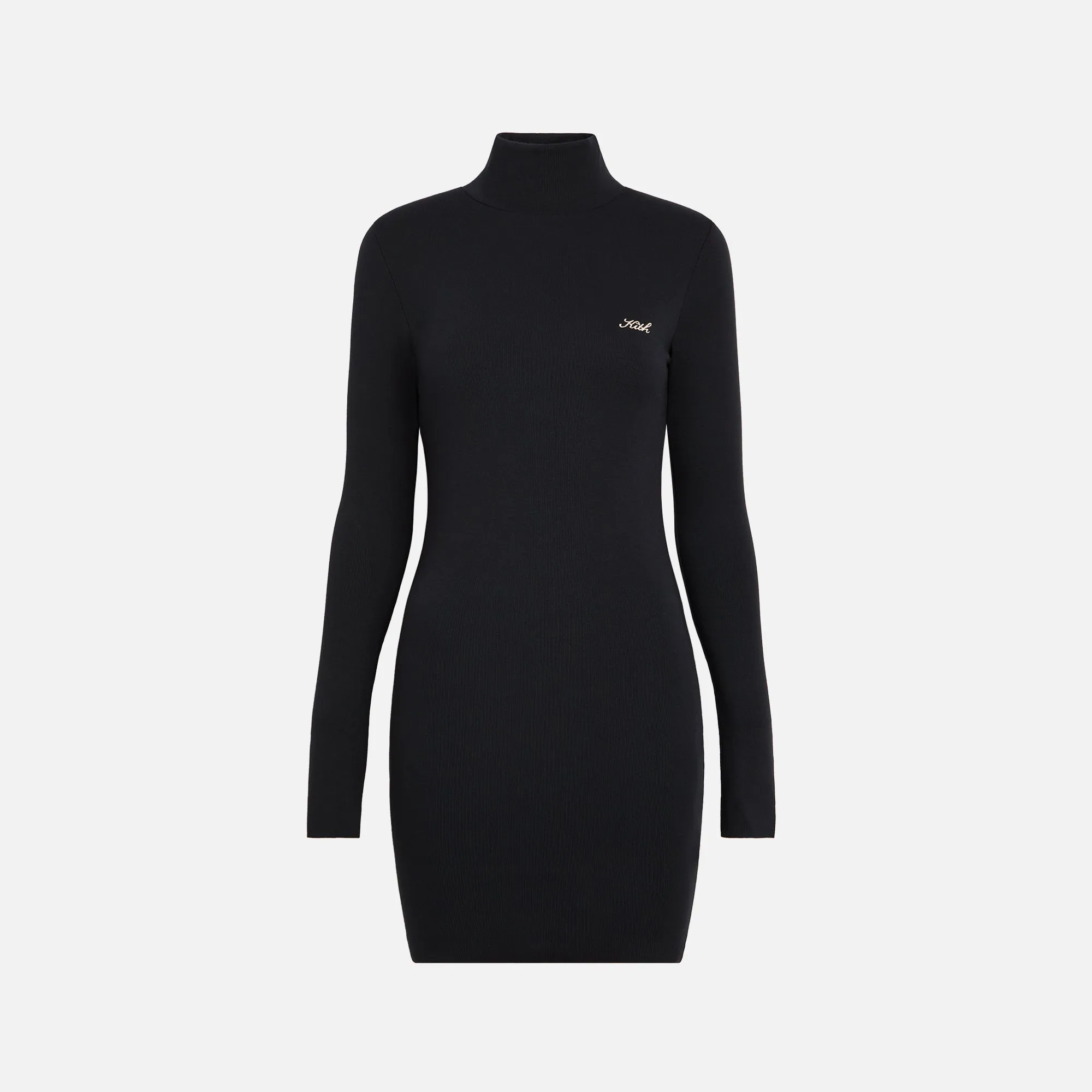 Kith Women Brier Turtleneck Mini Dress - Black sold by Kith