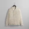 Kith Silk Lyocell Long Sleeve Thompson Camp Collar Shirt - Canvas sold by Kith