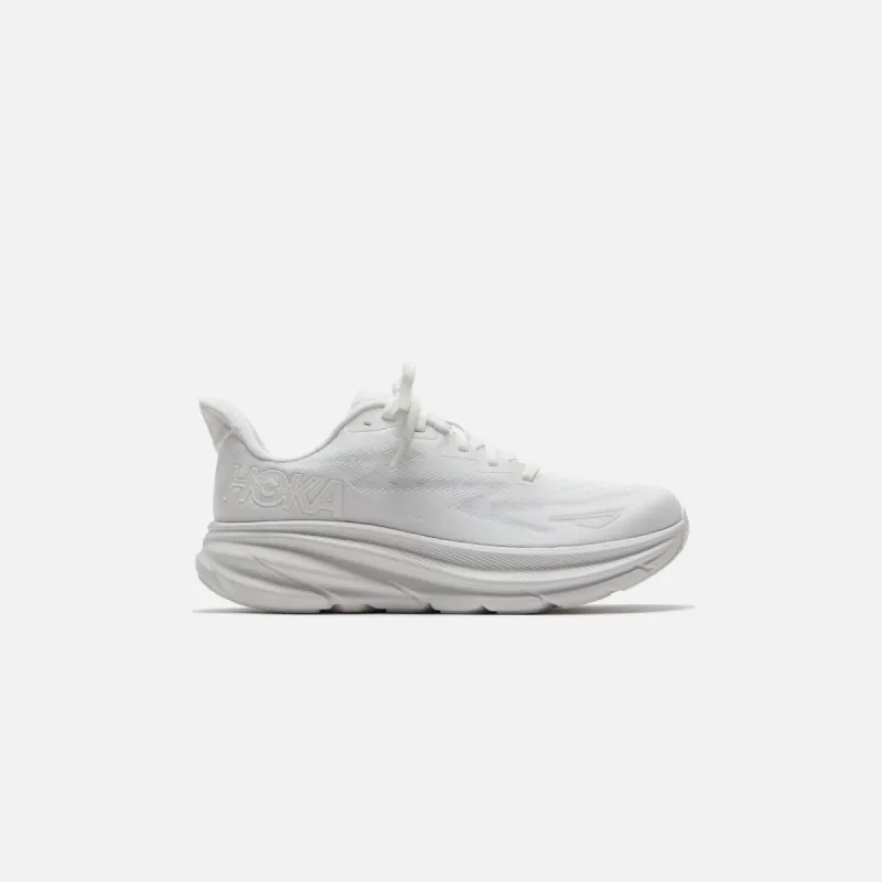 HOKA Clifton 9 - White sold by Kith