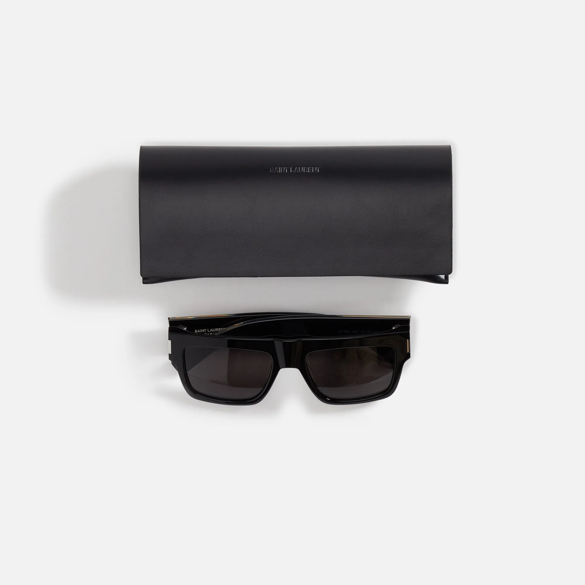 Saint Laurent Mens Sunglass Resin - Black sold by Kith product image thumbnail 3