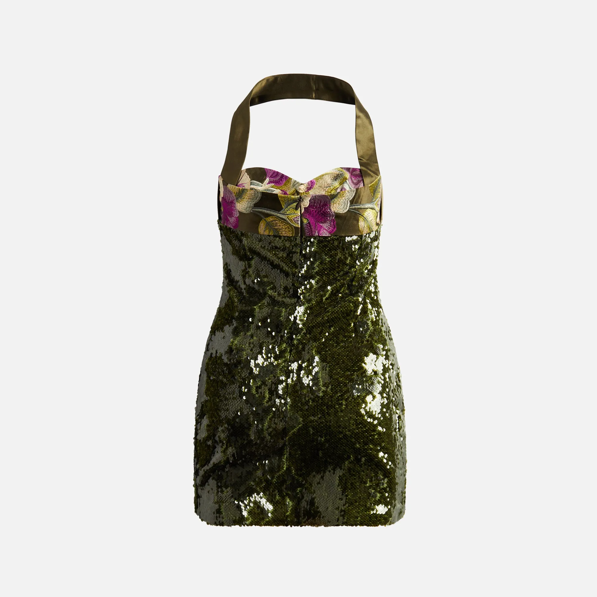 Kim Shui Strapless Mini Dress - Green sold by Kith product image thumbnail 2