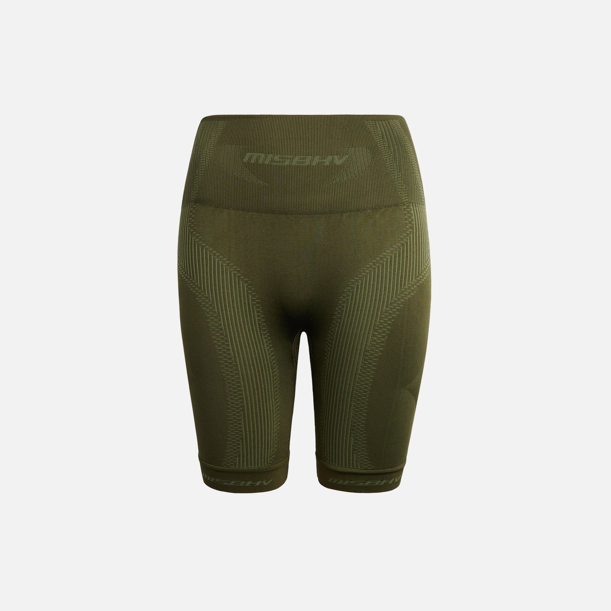 MISBHV Sport Biker Shorts - Olive sold by Kith