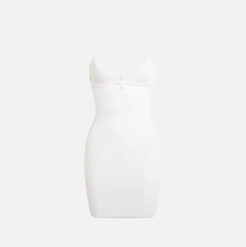 Sami Miro Vintage Double Layer Tank Dress - White sold by Kith