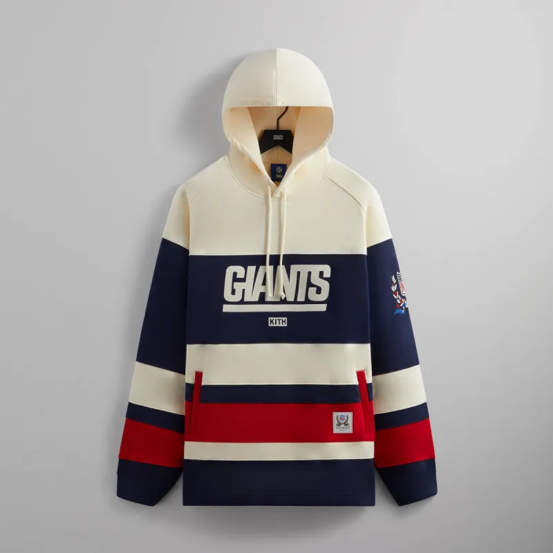 Kith for the NFL: Giants Delk Hockey Hoodie - History sold by Kith