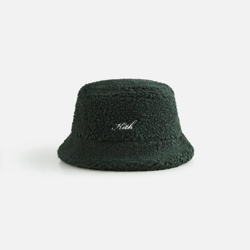 Kith Women Sherpa Bucket Hat - Stadium sold by Kith