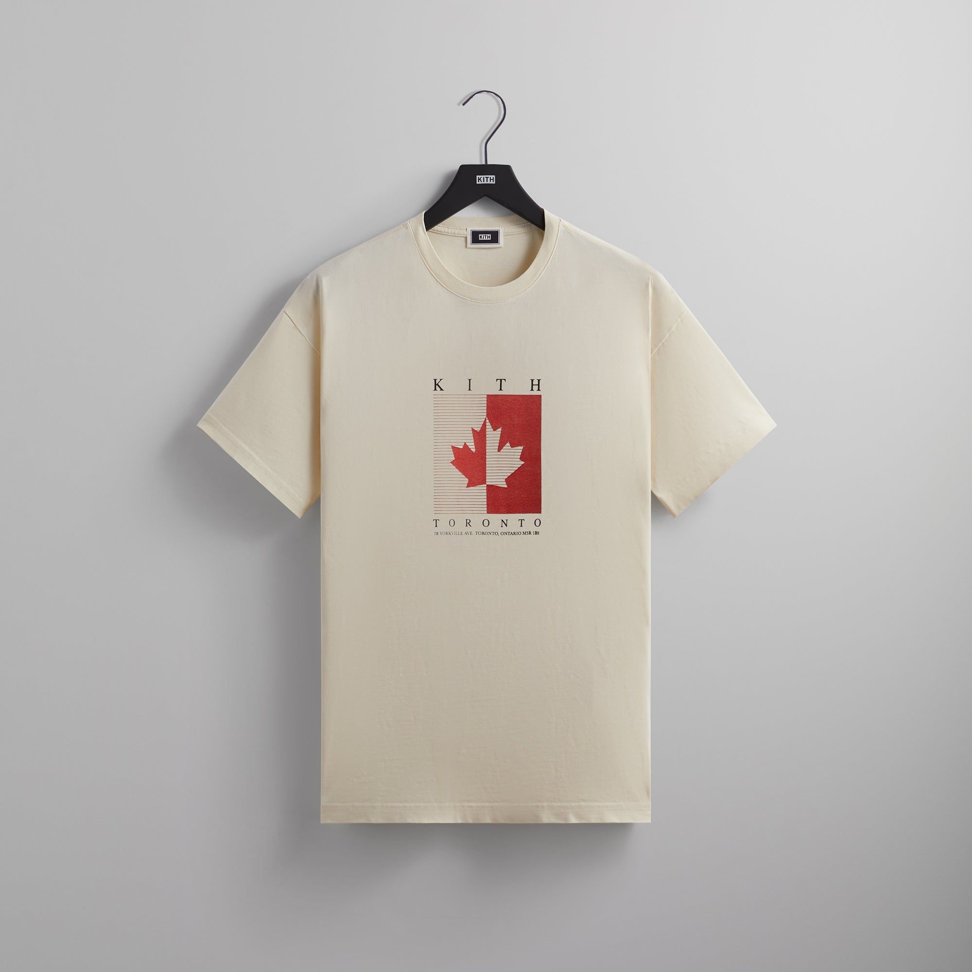 Kith Toronto Symmetry Vintage Tee - Sandrift sold by Kith