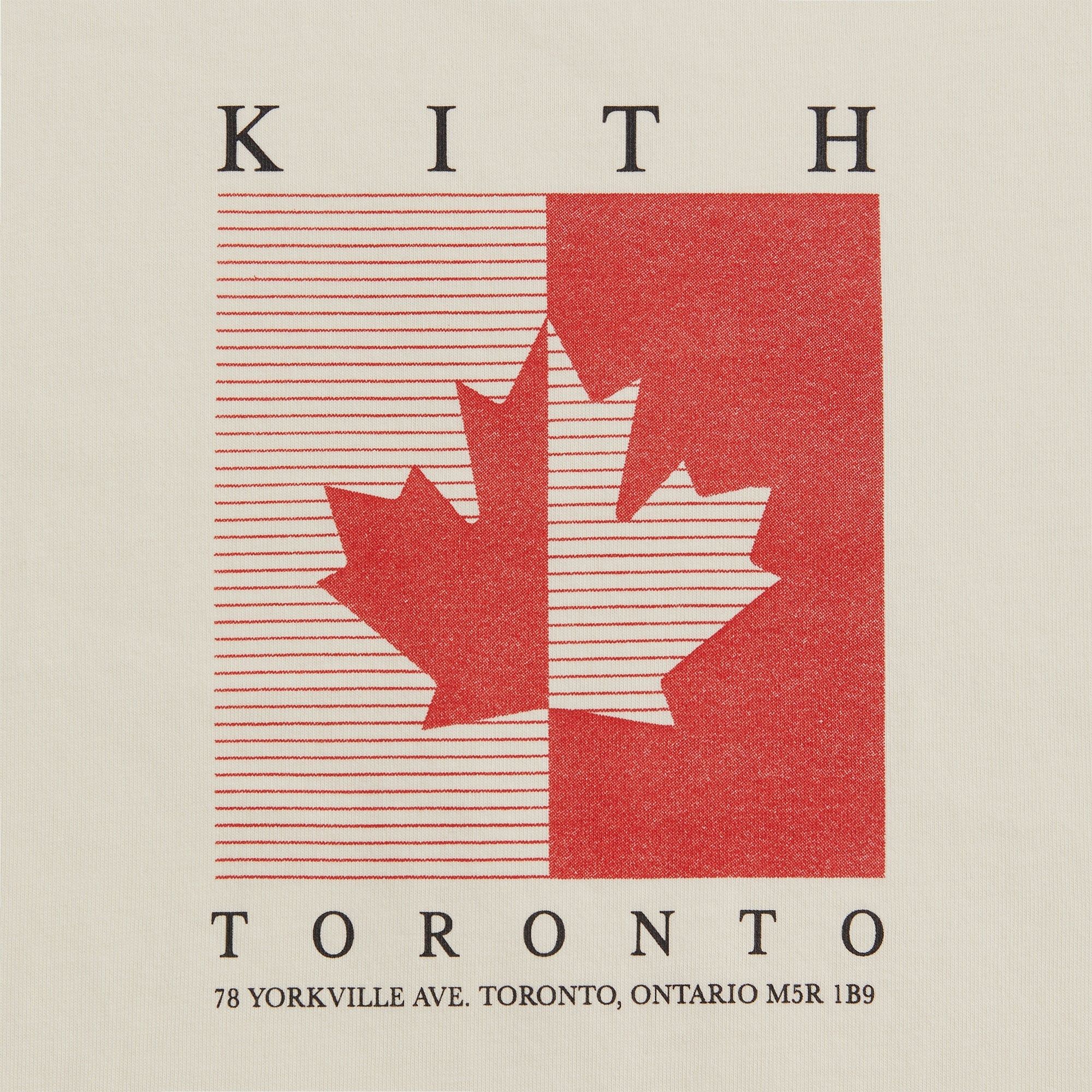 Kith Toronto Symmetry Vintage Tee - Sandrift sold by Kith product image thumbnail 3