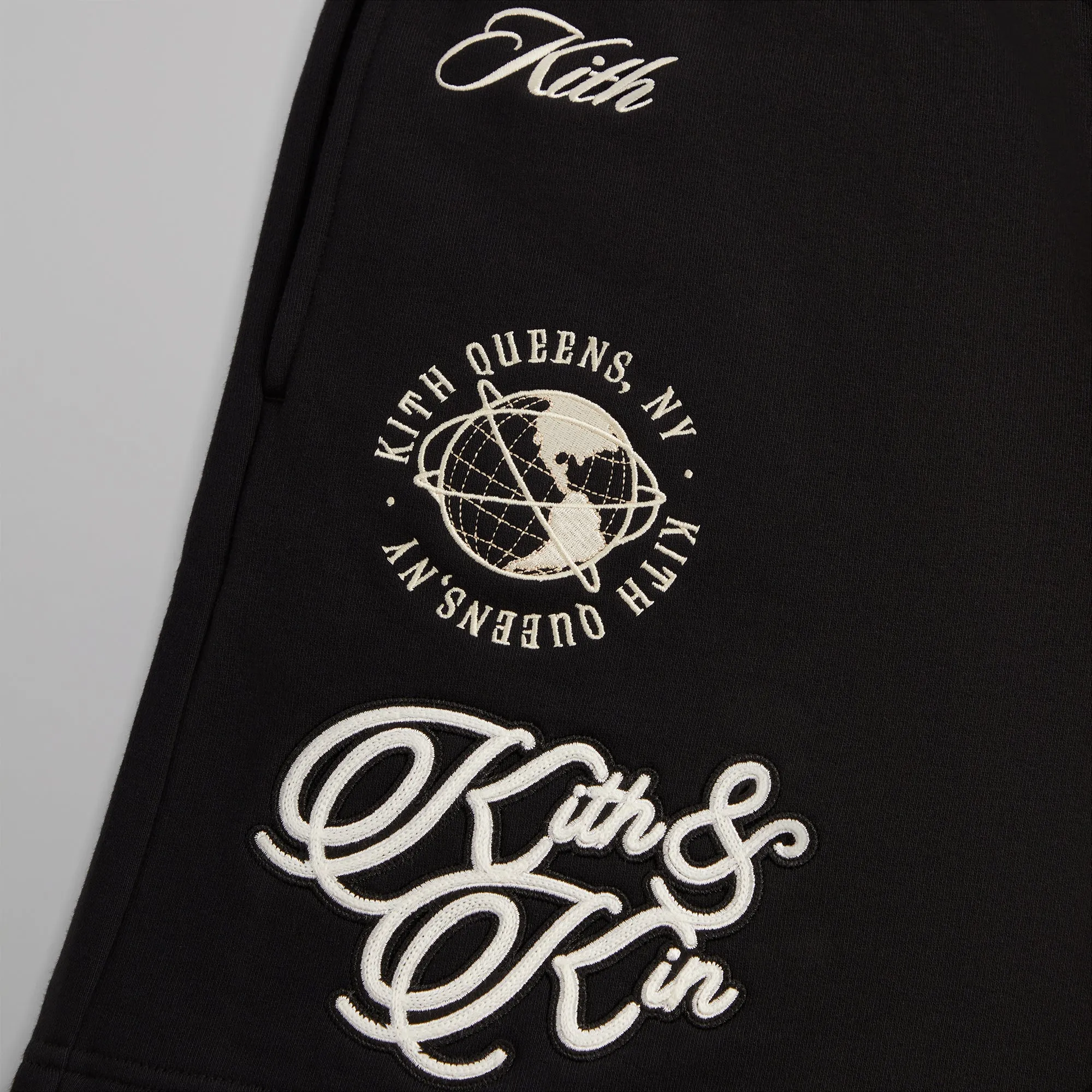 Kith Fleece Curtis Short - Black sold by Kith product image thumbnail 4