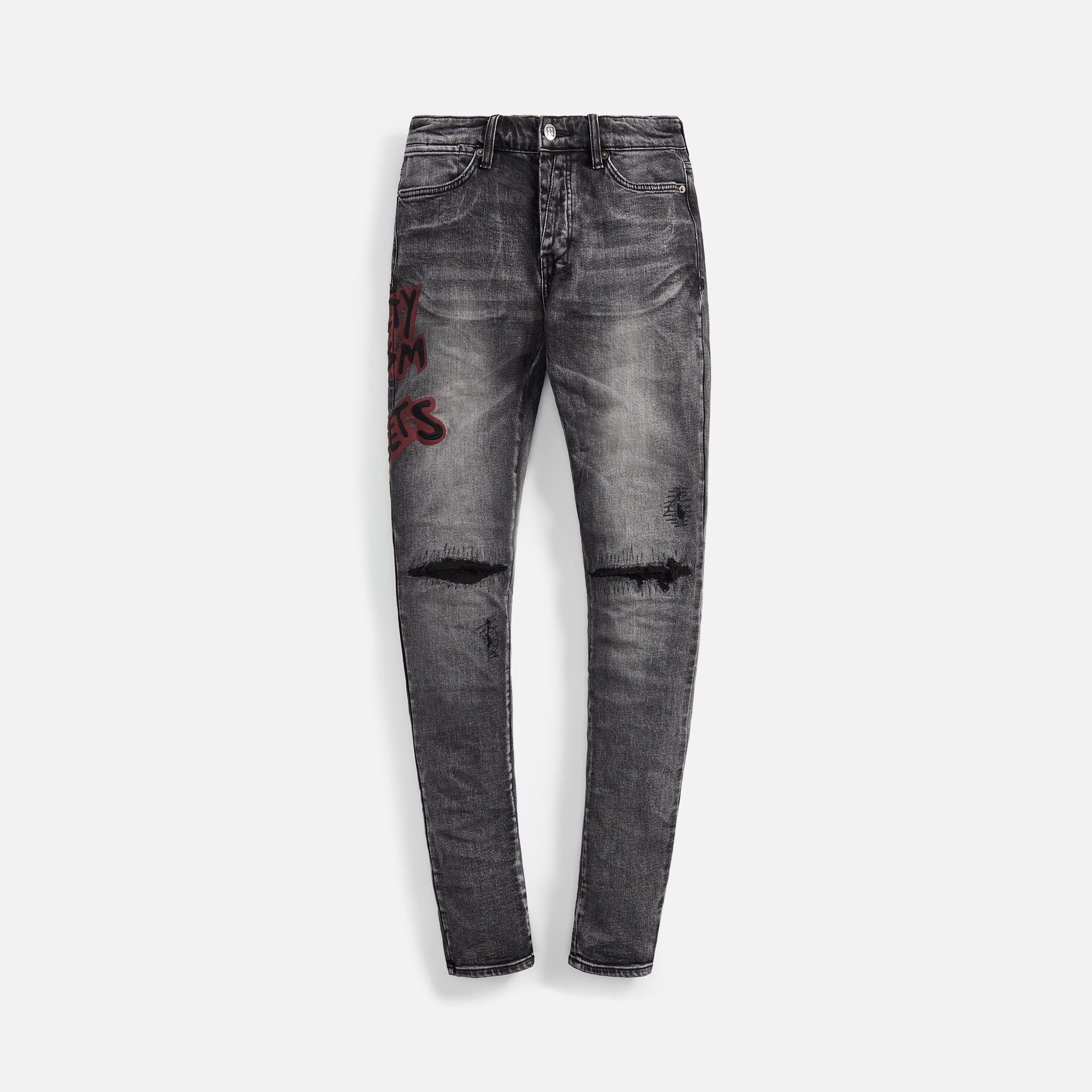 Ksubi Van Winkle Spray Jeans - Black sold by Kith