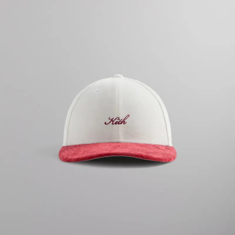 Kith for New Era Chenille Script 59FIFTY Fitted - Sandrift sold by Kith