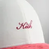 Kith for New Era Chenille Script 59FIFTY Fitted - Sandrift sold by Kith