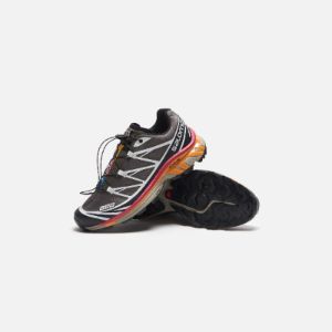 Salomon XT-6 - Beluga / Black / Russet Orange sold by Kith