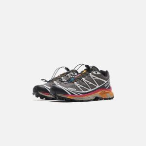 Salomon XT-6 - Beluga / Black / Russet Orange sold by Kith