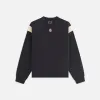 Kith Women Asher II Crest Crewneck - Black sold by Kith