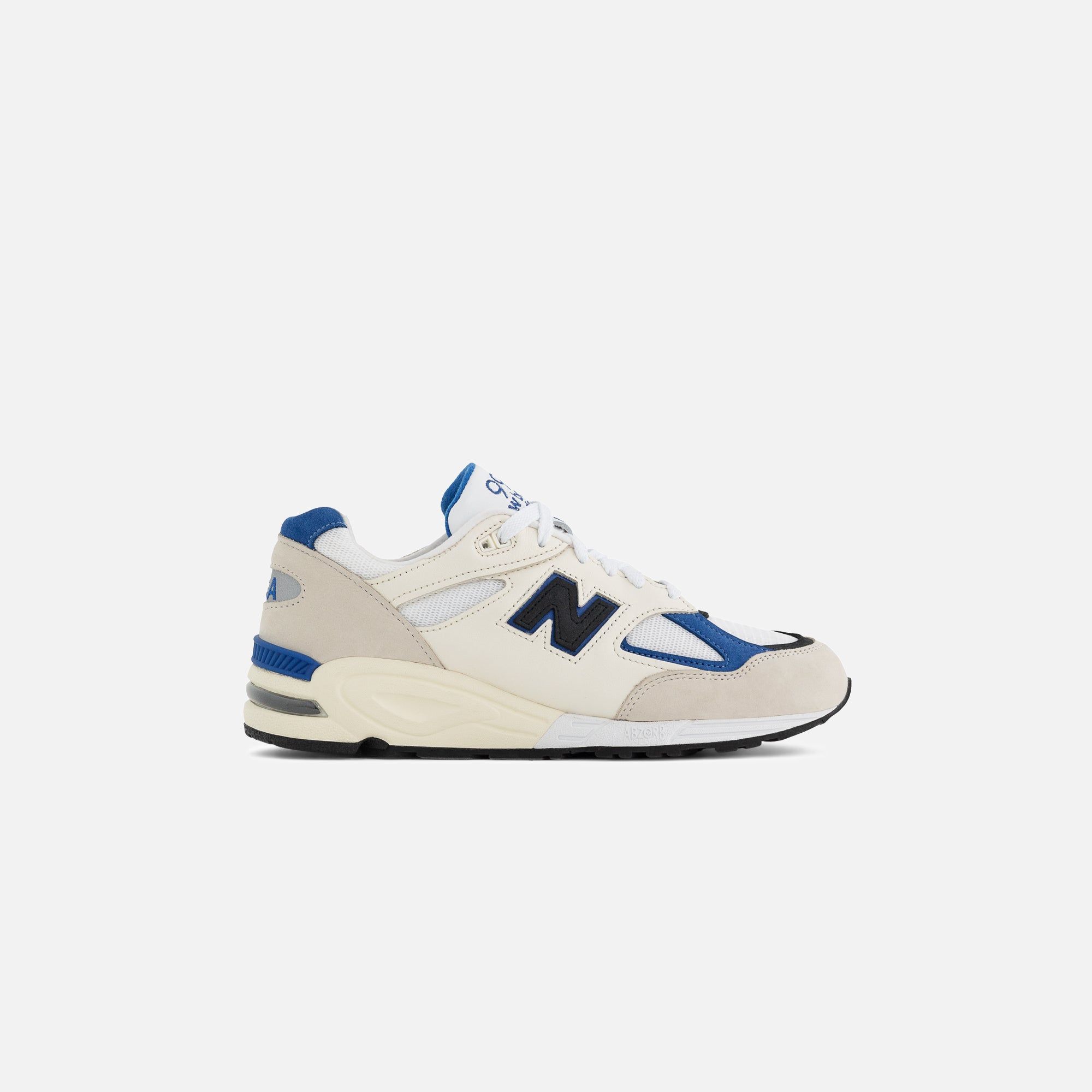 New Balance Made in USA 990V2 - White / Blue sold by Kith