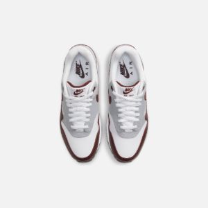 Nike Air Max 1 - White / Mystic Dates / Wolf Grey / Black sold by Kith