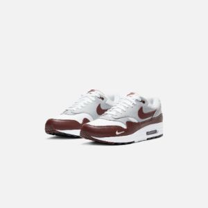 Nike Air Max 1 - White / Mystic Dates / Wolf Grey / Black sold by Kith