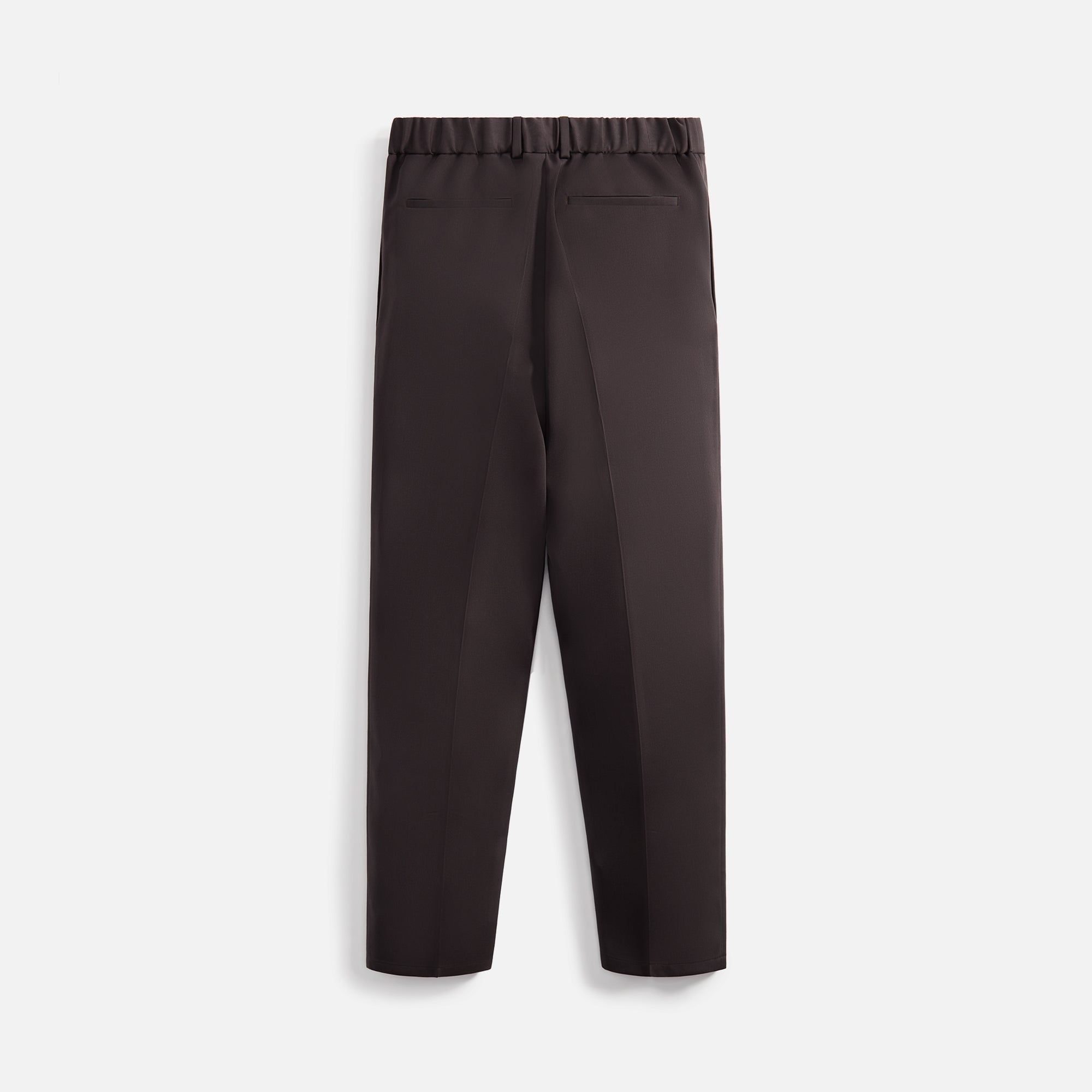 Jil Sander Fine Wool Tailoring Gabardine Pant - Chocolate Brown sold by Kith product image thumbnail 2