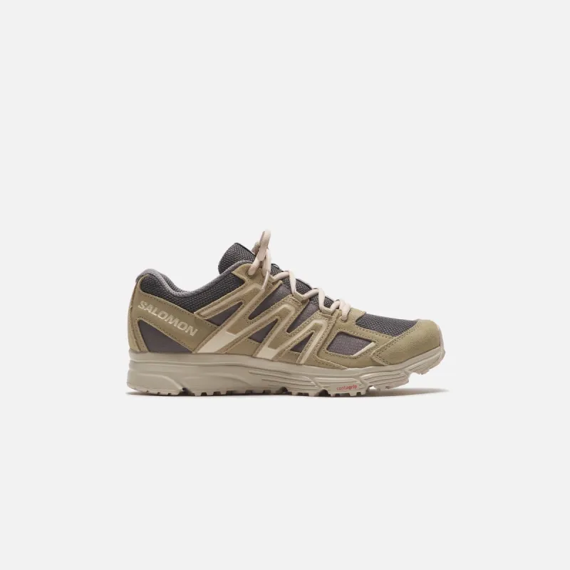 Salomon X-Mission 4 Suede - Pewter / Moss Gray / Moth sold by Kith