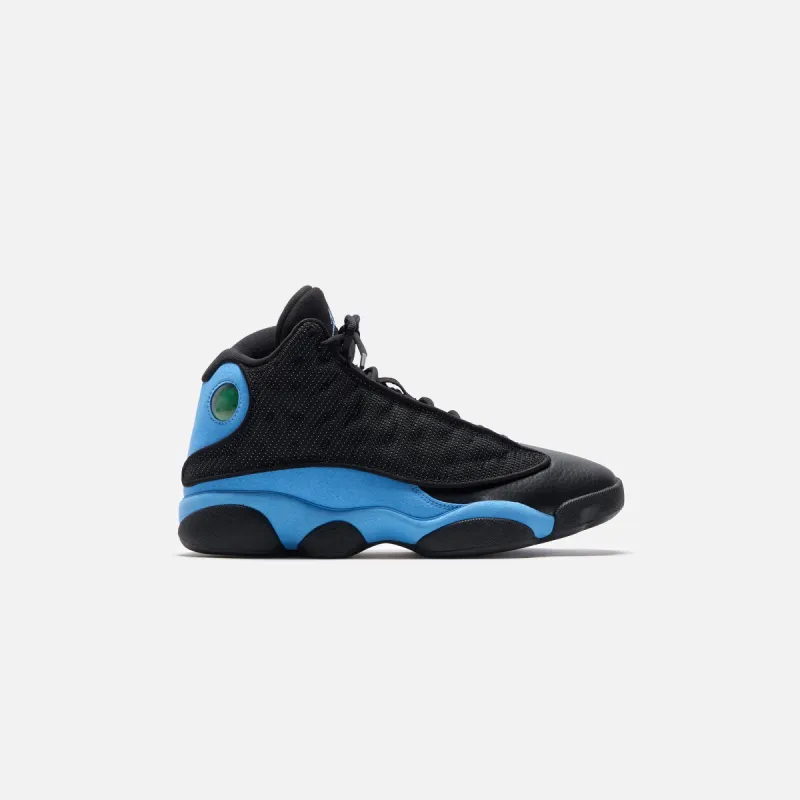 Nike Air Jordan 13 Retro - Black / University Blue sold by Kith