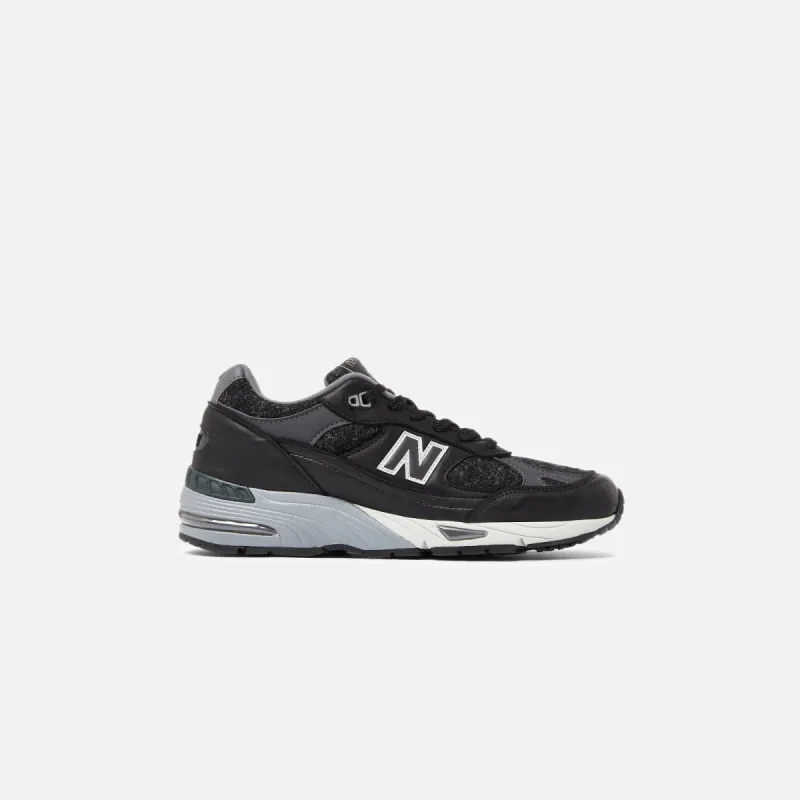New Balance Made in UK 991 - Black / Magnet / Smoked Pearl sold by Kith